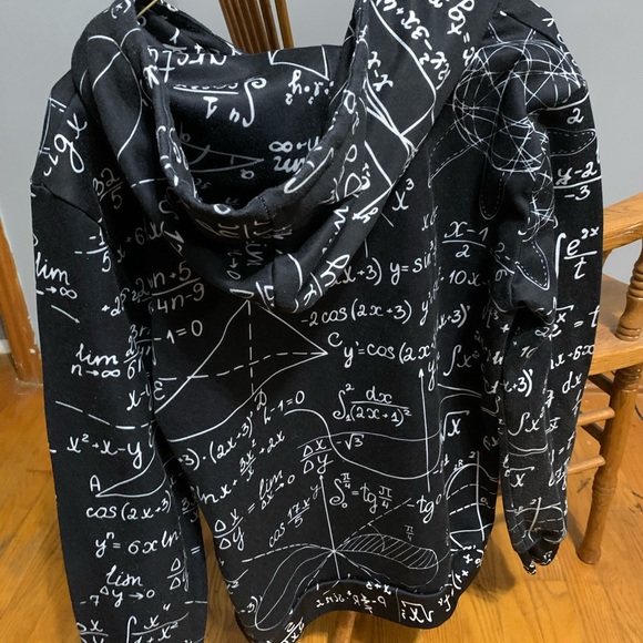 Math 3D Pullover Hoodie - Picture 3 of 3